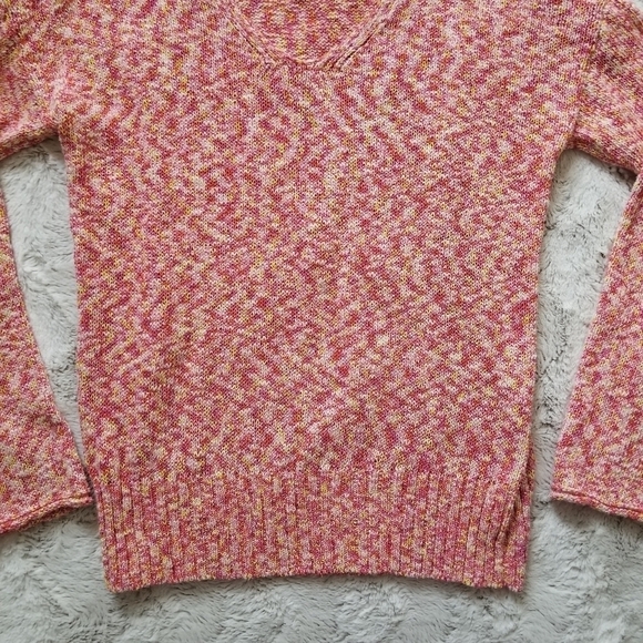 Magaschoni Pink Multicolor Cotton Blend Knit Sz S - Picture 3 of 9